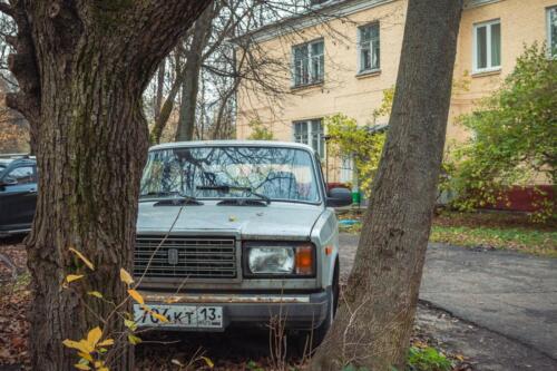 Усадьба Узкое фото старые жигули